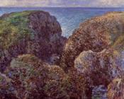 克劳德 莫奈 : Group of Rocks at Port-Goulphar